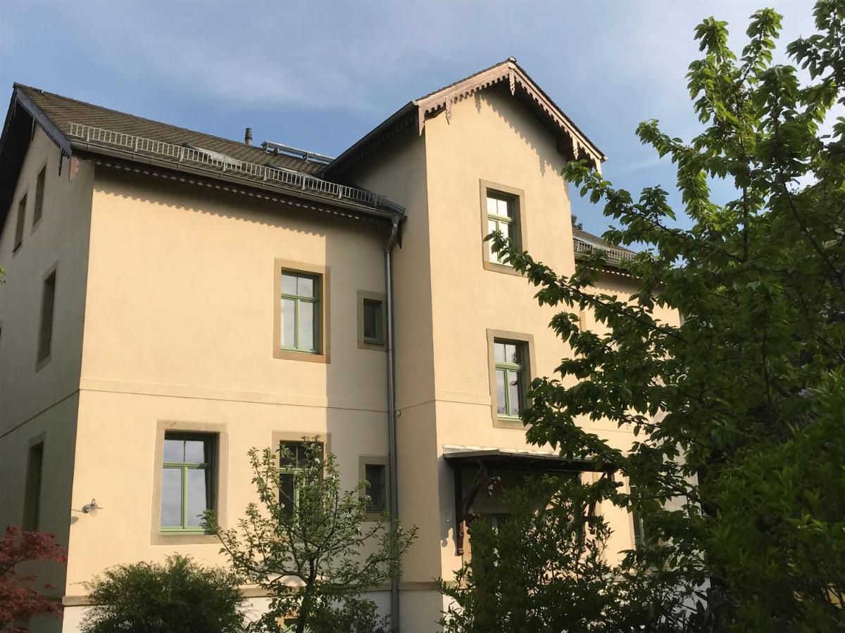 Traumhafte Etagenwohnung In Gunderzeitvilla Dresda Exterior foto